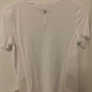 White lululemon shirt size 6